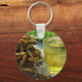 枝豆タイスタイル キーホルダー (正面)