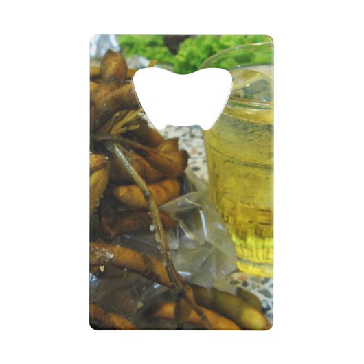 枝豆タイスタイル クレジットカード栓抜き (正面)