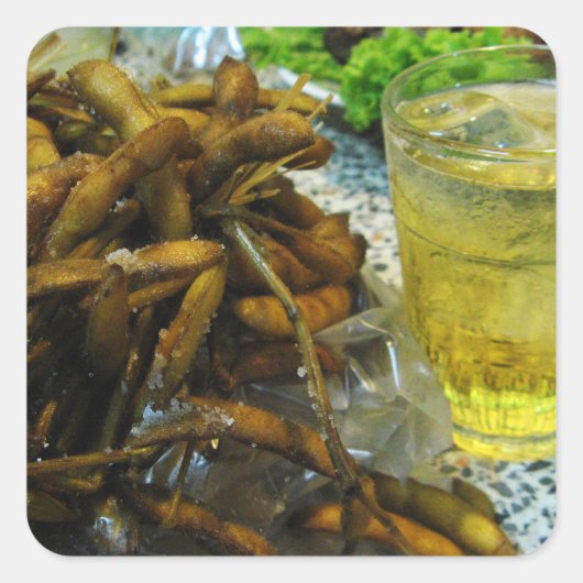 枝豆タイスタイル スクエアシール (正面)