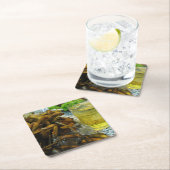 枝豆タイスタイル スクエアペーパーコースター (インサイチュ)