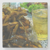 枝豆タイスタイル ストーンコースター (正面)