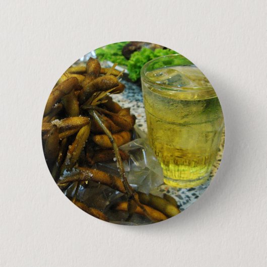 枝豆タイスタイル 缶バッジ (正面)