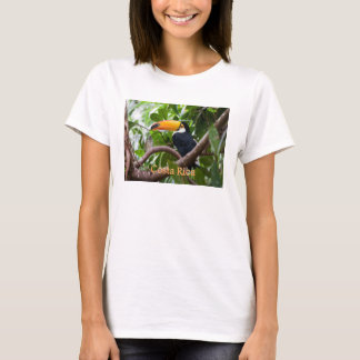 枝鳥のコスタリカのTシャツのToucan Tシャツ