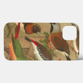 枝鳥カラフル五羽 Case-Mate iPhoneケース (裏面 (横))