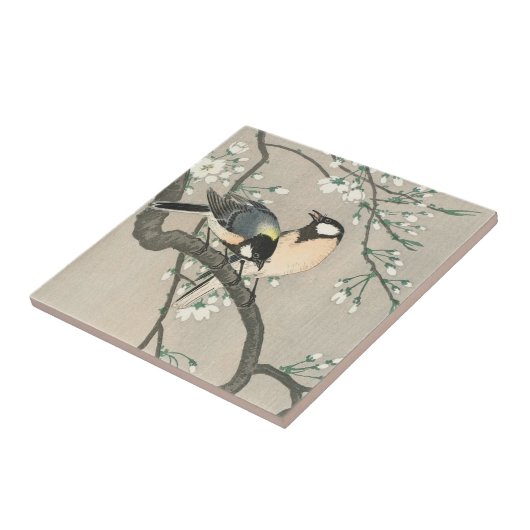 枝鳥陶瓦 タイル (側面)