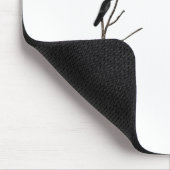 枝|マウスパッドのシンプルな鳥 マウスパッド (コーナー)