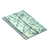 枝，竹，白，緑，葉竹 ノートブック (右側)