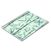 枝，竹，白，緑，葉竹 ノートブック (左側)