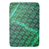 枠で囲まれた青い目、引っ掻きぼやけ、画像 バスマット (正面縦)