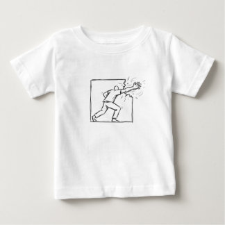枠の外へ ベビーTシャツ