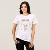 枠を超えて | Tシャツデザイン トライブレンドTシャツ (正面全面)