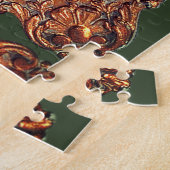 枠ビクトリアン内のエレガントビクトリアン人 ジグソーパズル (側面)