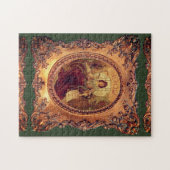 枠ビクトリアン内のエレガントビクトリアン人 ジグソーパズル (横)