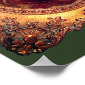 枠ビクトリアン内のエレガントビクトリアン人 ポスター (角)