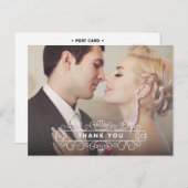 枠ファンシー枠 | THANK 結婚 YOU POST CARD ポストカード (正面/裏面)