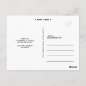 枠ファンシー枠 | THANK 結婚 YOU POST CARD ポストカード (裏面)