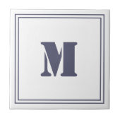 枠一枠組白タイル タイル (正面)