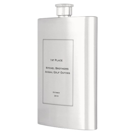 枠付きイパーソナライズされたンセットフクラシックラスコ フラスク (左)