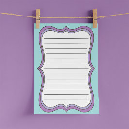 枠付き線のポストイット®注記 ポストイット