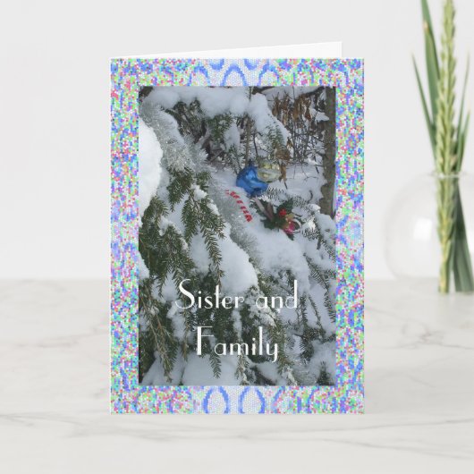 枠外の姉妹飾と家族の木 シーズンカード (正面)