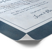 枠抜き式サイン付き天空 ポスター (角)