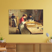 枠金箔工房のインテリア キャンバスプリント (インサイチュ (リビング))