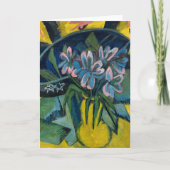 枯れたチューリップ | Ernst Ludwig Kirchner カード (正面)