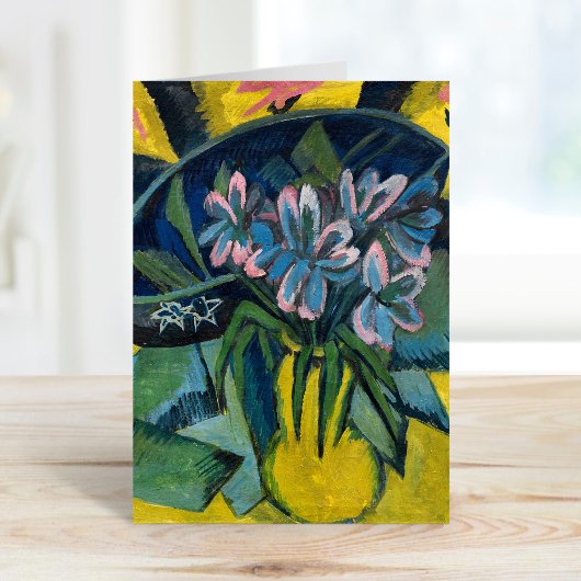 枯れたチューリップ | Ernst Ludwig Kirchner カード