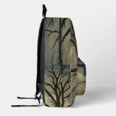 枯れた人の囁き プリントバックパック (左)