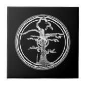 枯れた古い木 タイル (正面)