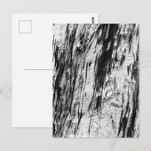 枯れた木の樹皮 ポストカード (正面/裏面)