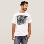 枯れ木の中央鉄道技師隊 Tシャツ (正面フル)