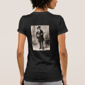 枯れ木の名声のヴィンテージの災害ジェーン1895年 Tシャツ (裏面)