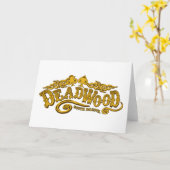 枯れ木の大広間 カード (黄色い花)