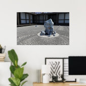 枯山水(2014) ポスター (ホームオフィス)