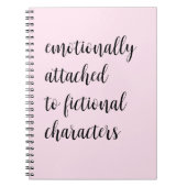 架空のキャラクター ノートブック (正面)