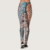 架空のキルトアクアサーモン レギンス (裏面)