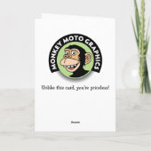 架空のビッグダンファンシー誕生日カード カード (裏面)