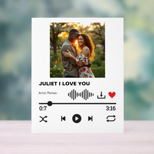 架空のラブソングのアクリルサイン アクリルサイン (ニュートラル)