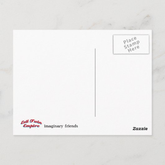 架空の友 ポストカード (裏面)