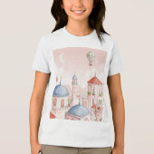 架空の町 トライブレンドTシャツ (正面)