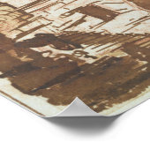 架空の監獄のスケッチ ポスター (角)