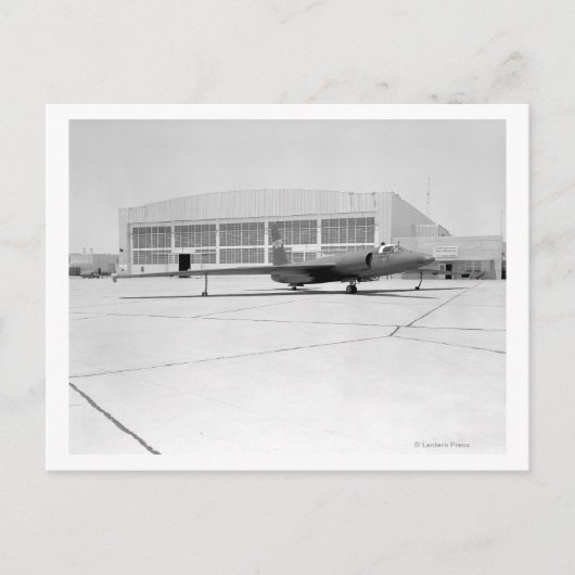 架空のNASAマーキングを持つU-2スパイ飛行機 ポストカード (正面)