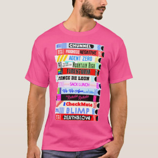 架空のSeinfeld VHSスタック Tシャツ