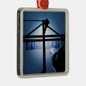架線工夫のオーナメント メタルオーナメント (右)