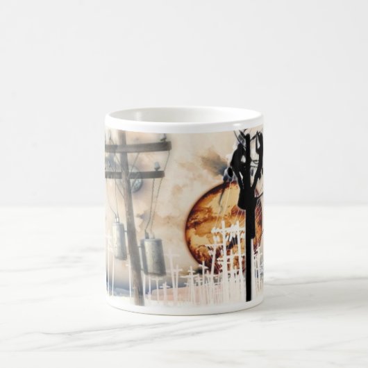 架線工夫のコーヒー・マグ コーヒーマグカップ (中央)