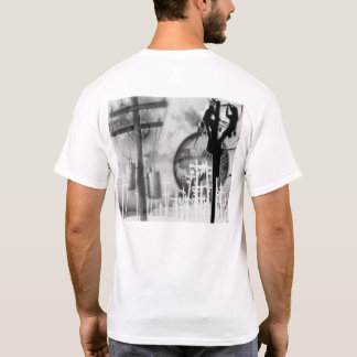 架線工夫のワイシャツ Tシャツ