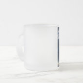 架線工夫の曇らされたマグ フロストグラスマグカップ (正面左)