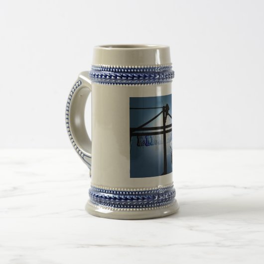 架線工夫 ビールジョッキ (正面左)