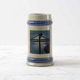 架線工夫 ビールジョッキ